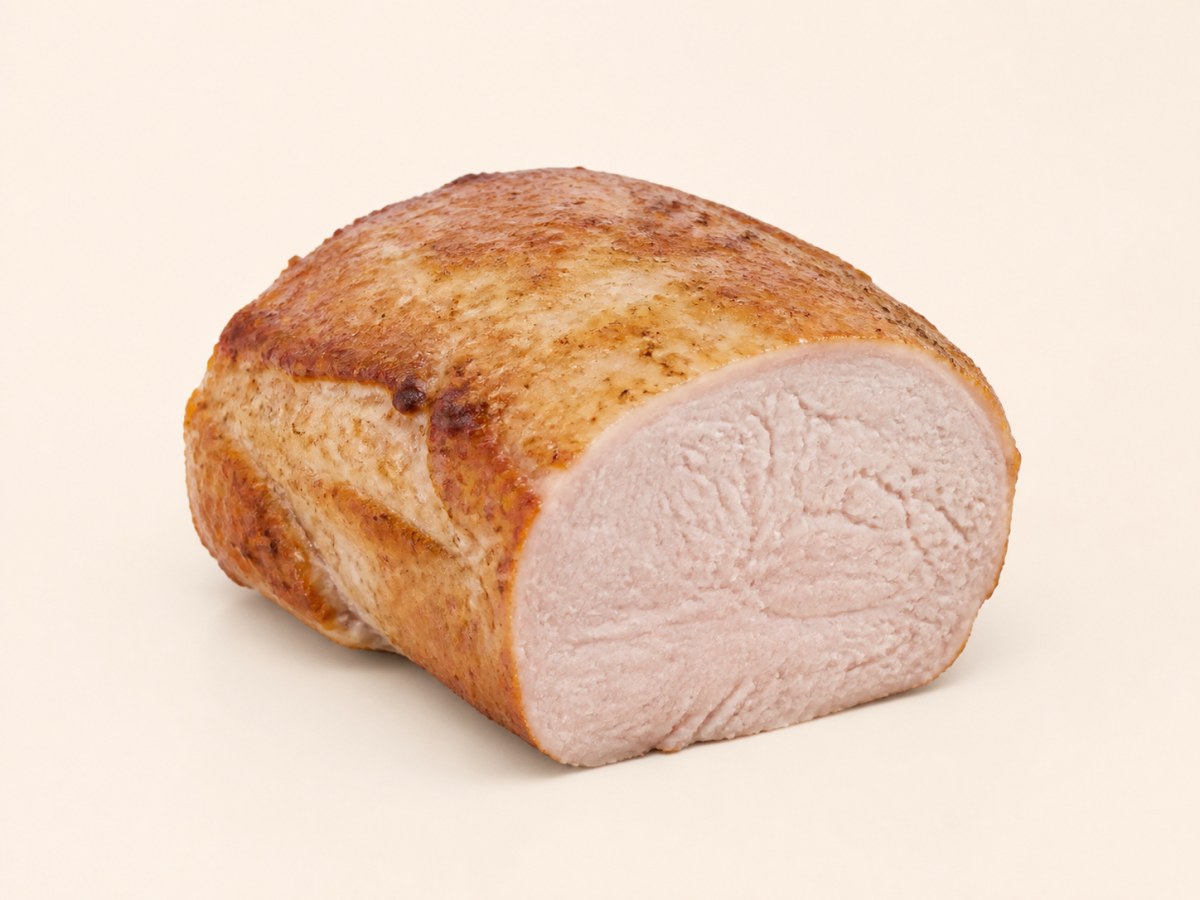Bild von Schweinehals blond gegart
