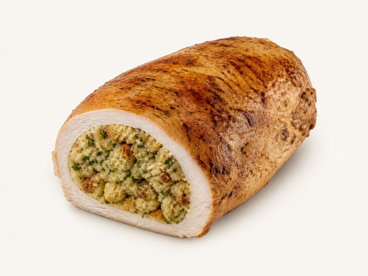 Bild von Muenchner Brust gefüllt